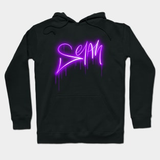 Selah - Purple Neon - Christian Tee Hoodie